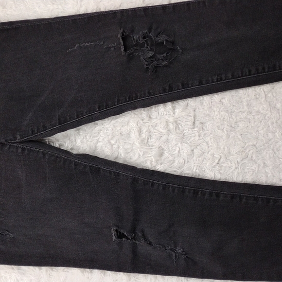 Ag Adriano Goldschmied The Farrah Light Black Five Pocket High Rise Skinny Jean - Picture 8 of 15